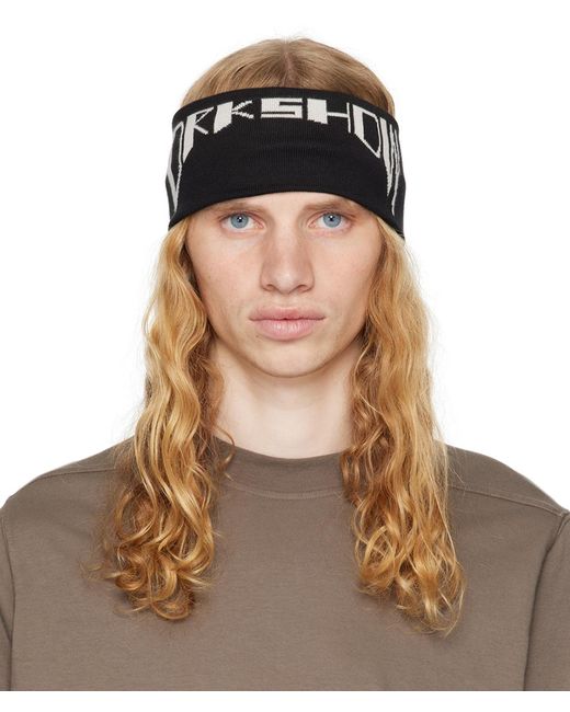 Rick Owens Porterville 'Drkr' Headband in Brown for Men | Lyst UK