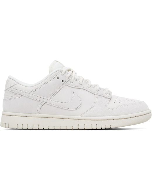 Nike Black Off- Dunk Low Retro Se Sneakers for men