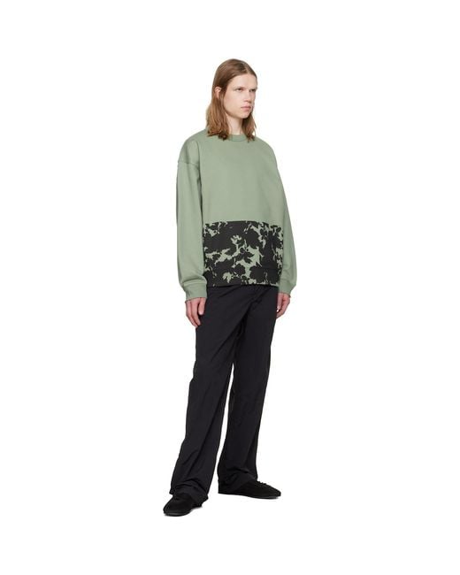 Dries Van Noten Green Sweatshirt for men