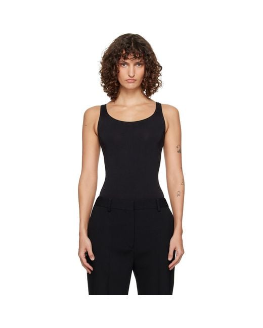Wolford Black Jamaika String Bodysuit