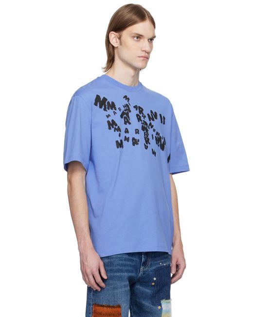 Marni Blue T-Shirt for men