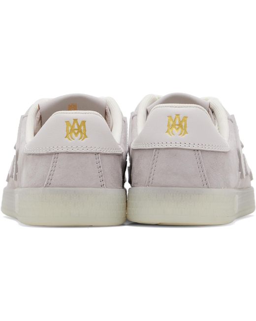 Amiri Black Pacific Bones Sneakers