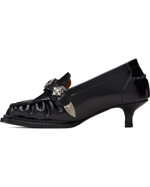 Toga Black Aj1512 Heels