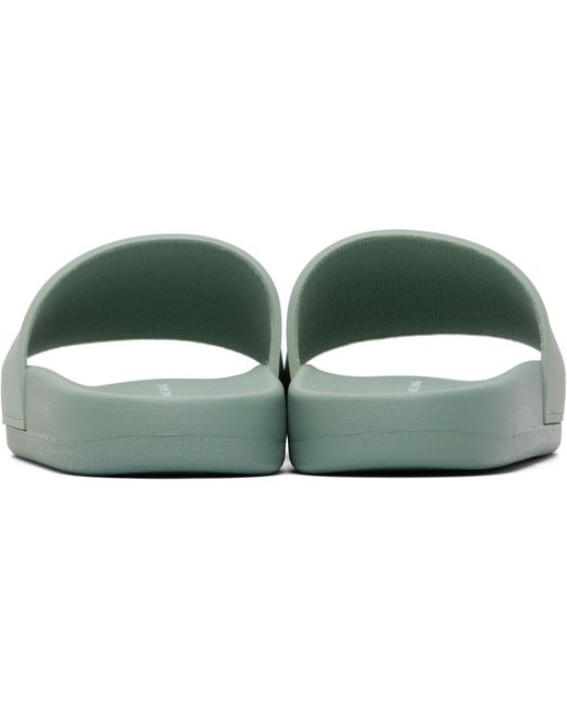 Anine Bing Green Isla Slides