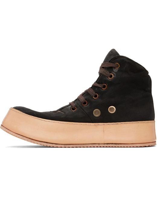 A Diciannoveventitre Black Ssense Exclusive Canua Mid Sneakers for men