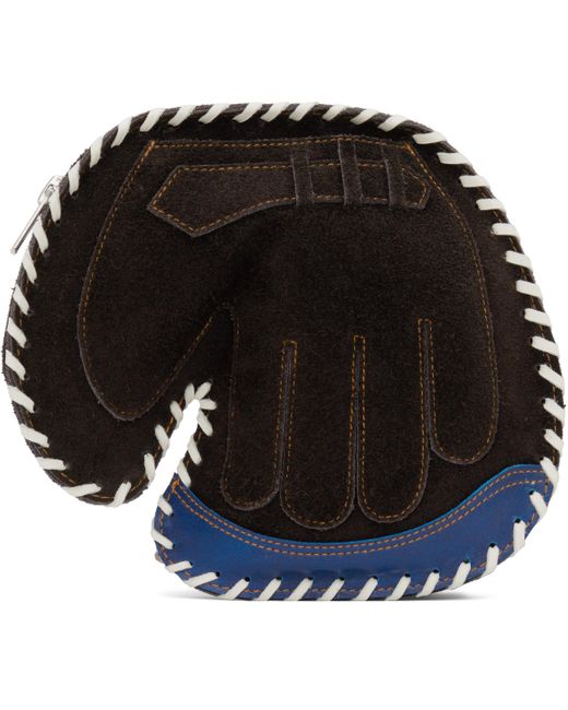 Bode Black Mitt Clutch