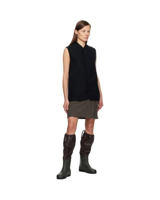 Rier Black Ssense Exclusive Walker Vest