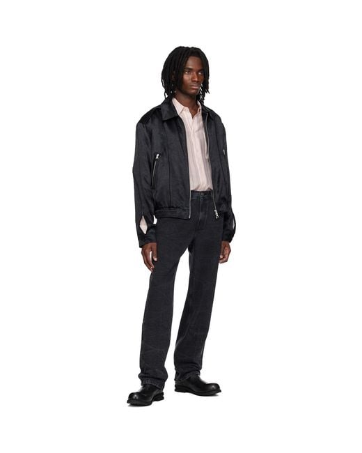 MMIC Black Roadie Jeans for men