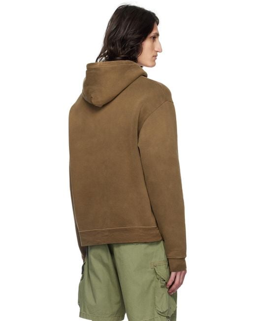 メンズ John Elliott ブラウン Rush フーディ Green