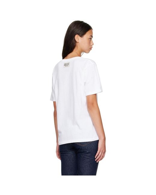 Khaite White Mae T-Shirt