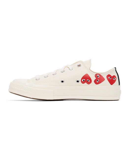 white converse with hearts