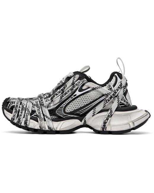Balenciaga Gray 3Xl Extreme Laces Sneakers