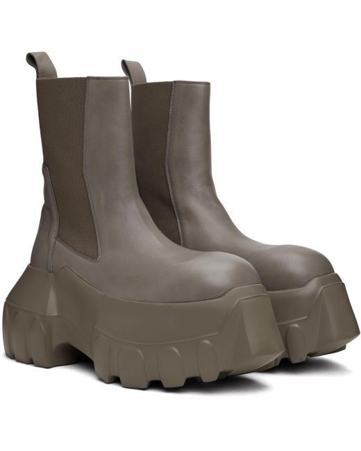 Knee-High Oblique Mega Tractor Boots