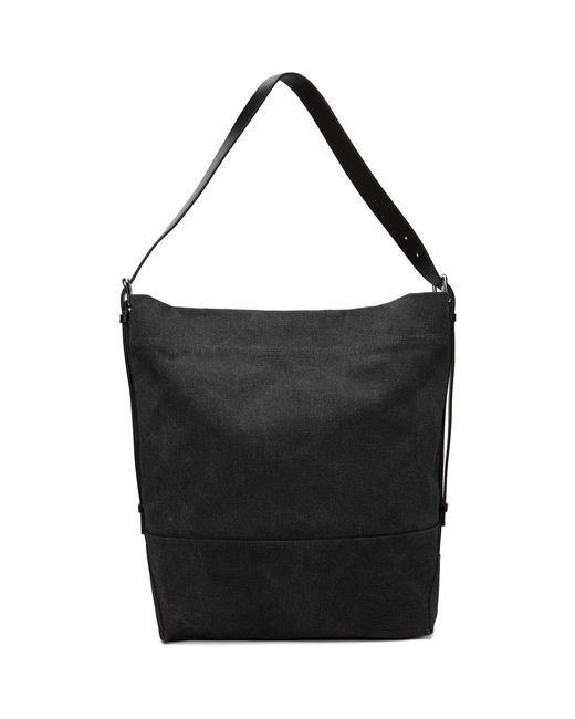 Lemaire Black Belted Tote