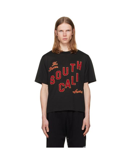 Amiri Black 'South Cali' Box T-Shirt for men