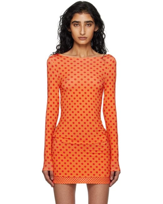 Miaou Orange Amelia T-Shirt