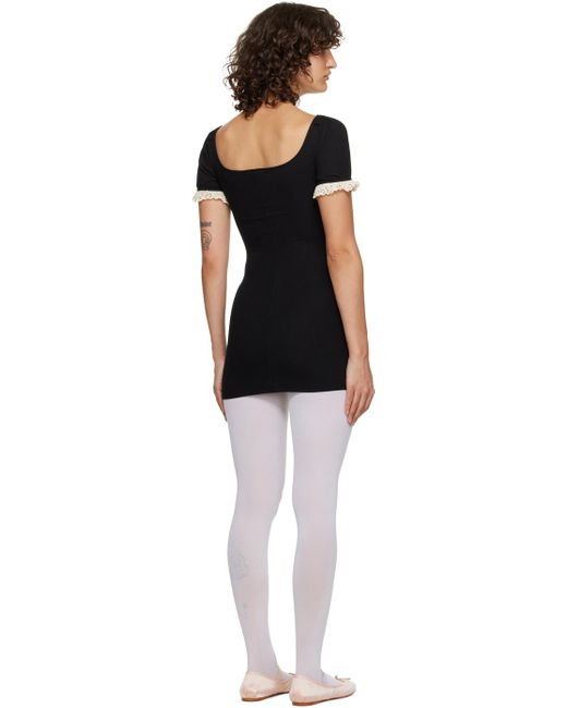 PRAYING Childhood ミニワンピース ブラック | Lyst 