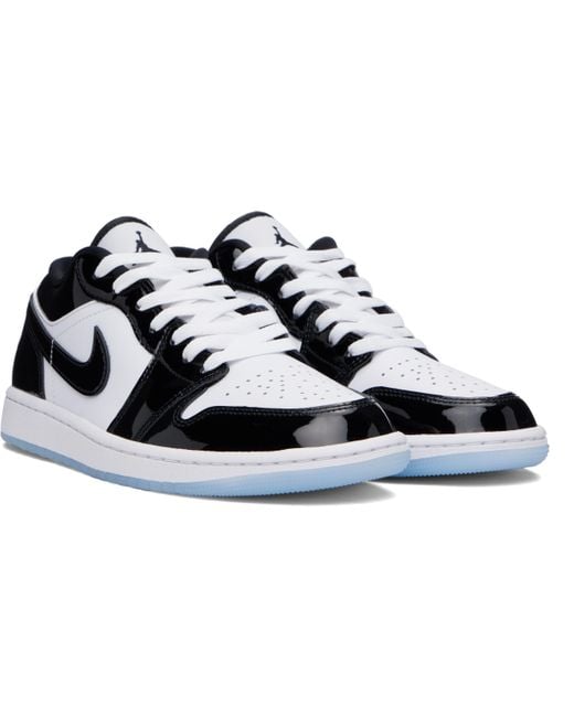 Nike Black Air Jordan 1 Low Se Sneakers for men