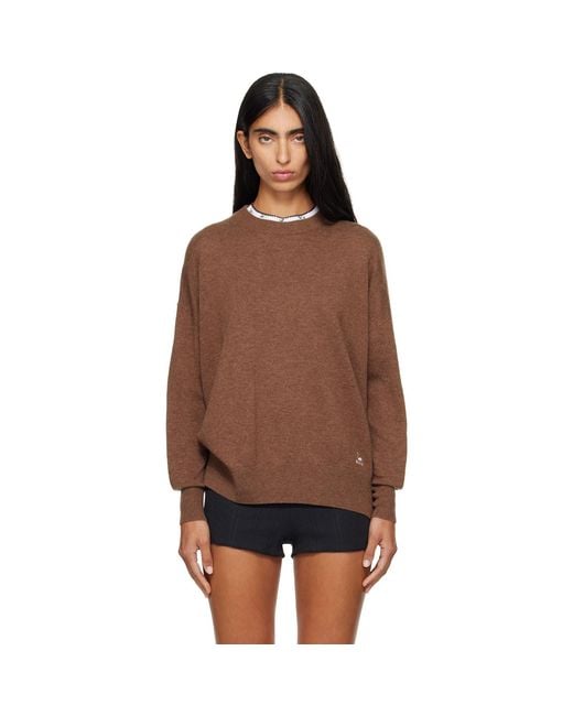 B.B. Wallace Brown Botero Sweater