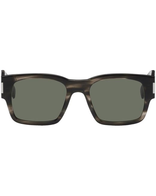 Saint Laurent Black Sl 617 Sunglasses for men
