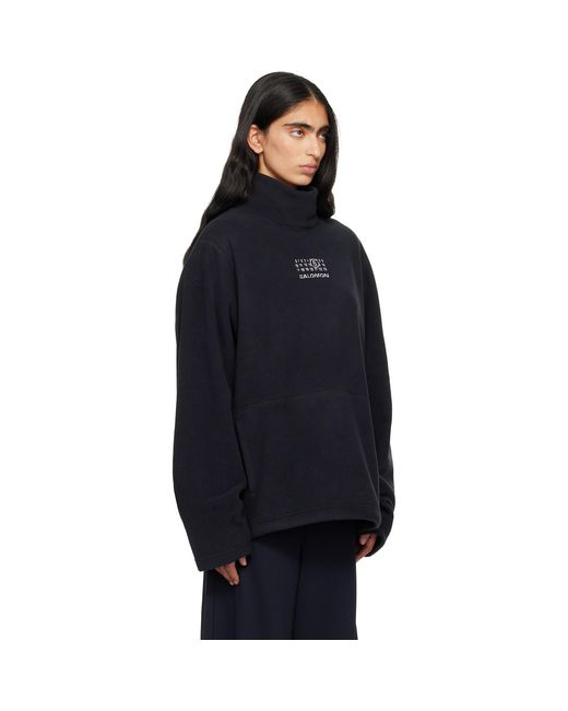 MM6 by Maison Margiela Blue Salomon Edition Pile Turtleneck