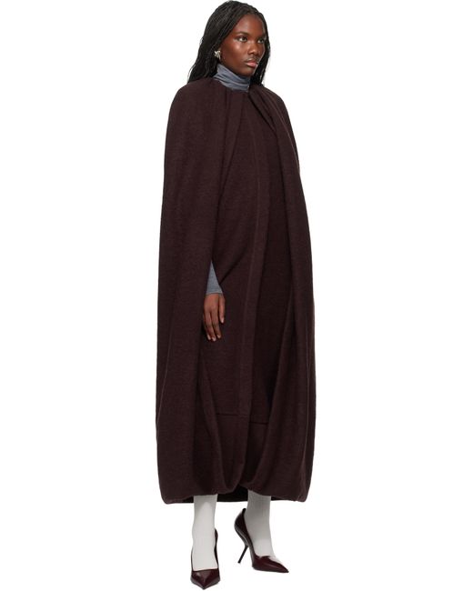 【関税込み】Jil Sander パープル ケープコート Jil Sander パープル ケープコート ブラック | Lyst