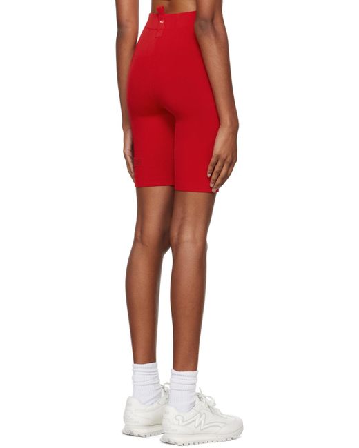 Marc Jacobs Red 'the Sport Short' Shorts