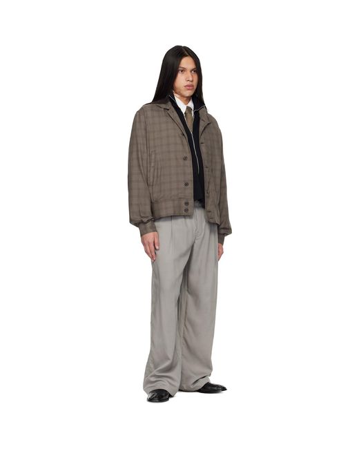 Our Legacy Gray Leisure Trousers for men