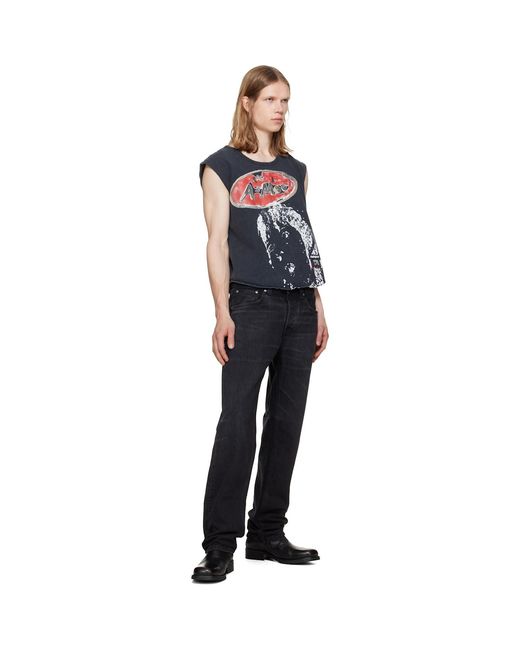 Nudie Jeans Black Rad Rufus Jeans for men