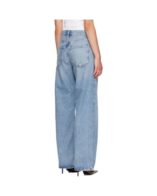 Agolde Blue Low Curve Jeans