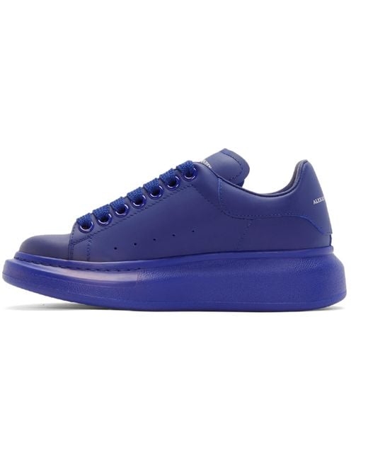 Blue alexander mcqueen shoes hotsell