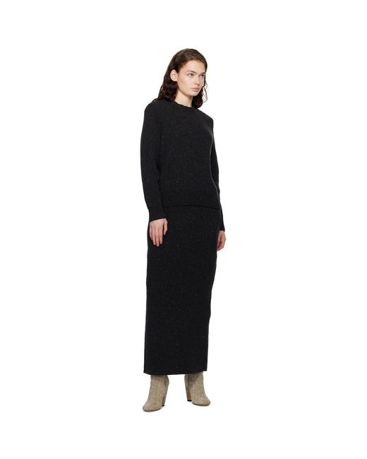Bottega Veneta Black Wool Tailored Sweater