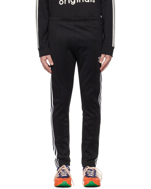 メンズ Adidas Originals ブラック Adicolor Classics Beckenbauer トラックパンツ Black