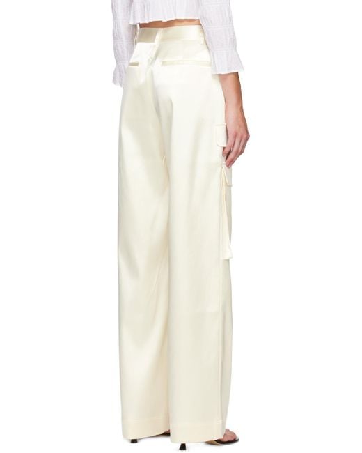FRAME White Off- Relaxed Cargo Pants