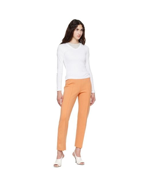 Flore Flore White Jill Longsleeve T-Shirt
