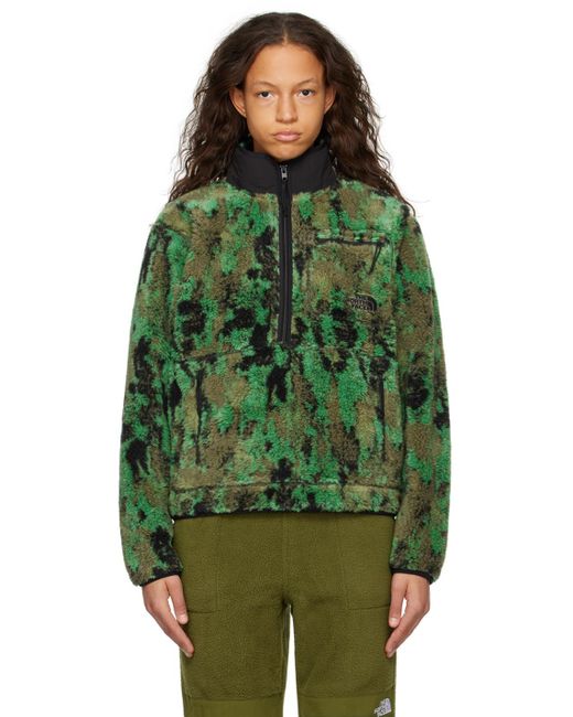The North Face Green Extreme Pile Sweater