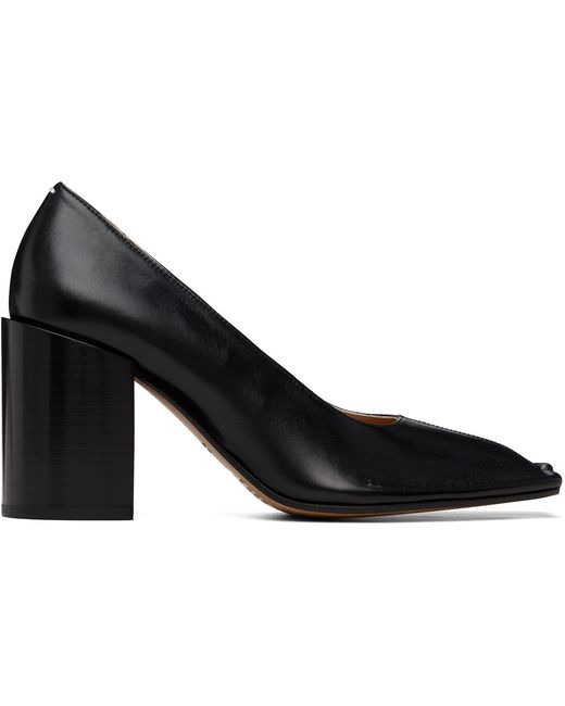 Maison Margiela Black Piped Heels