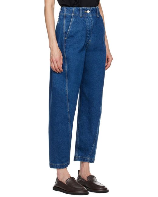 Studio Nicholson Blue Indigo Akerman Jeans