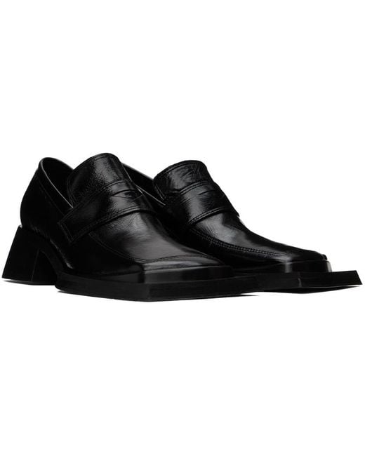 【関税込み】Miista ブラック Eiko ローファー Black Eiko Loafers by Miista on Sale