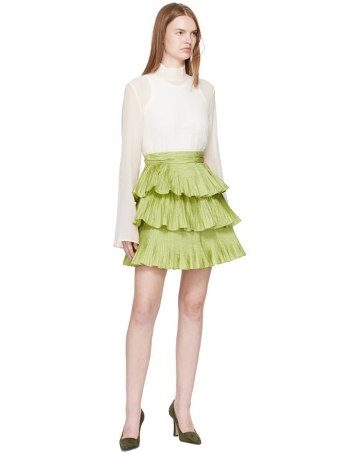 Manolo Blahnik Green Khaki Moira Heels