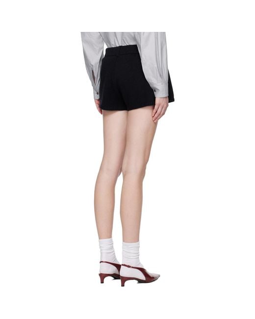 Lisa Yang Black Annora Shorts