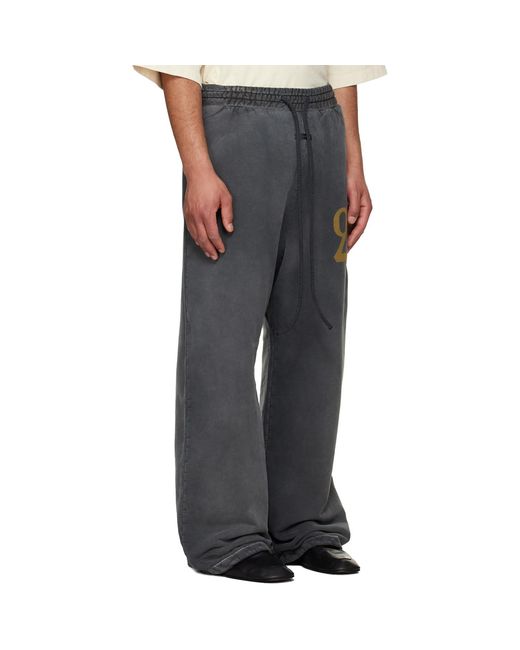 Fear Of God Black '26' Wide Leg Sweatpants for men