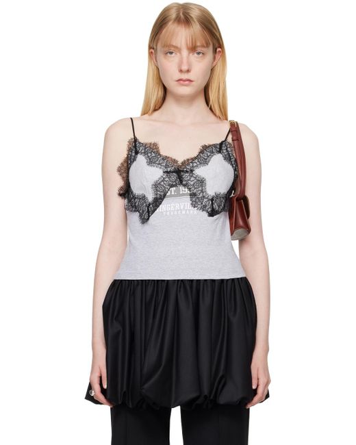Conner Ives Black Printed Camisole