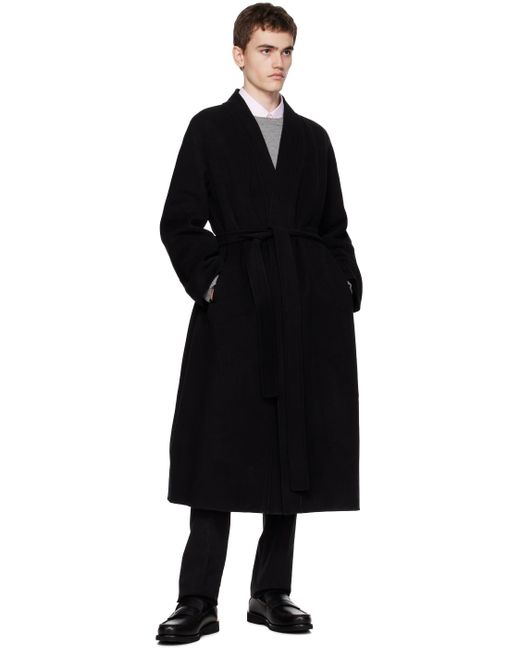 Max Mara Black Calla Coat for men