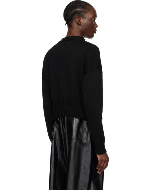Marni Black Cropped Sweater for men