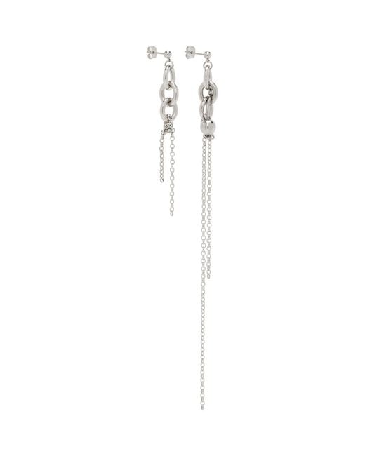 Justine Clenquet Black Sofie Earrings