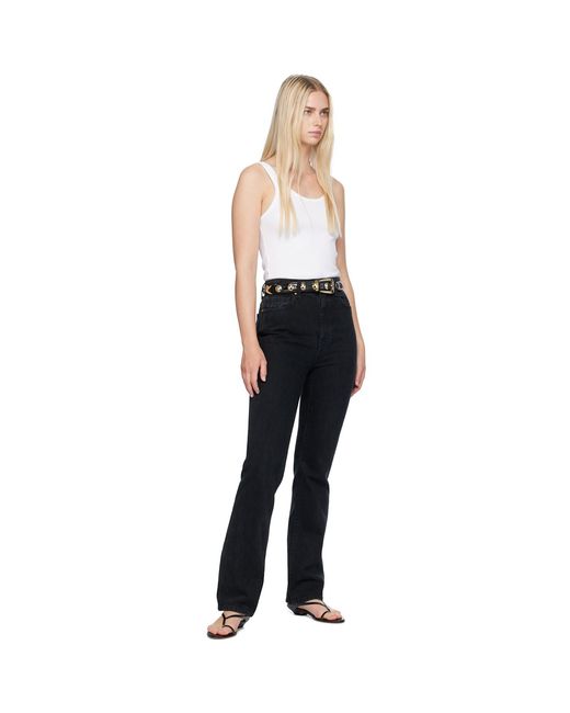 Khaite Black 'The Benny' Belt