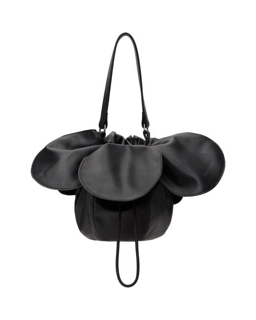 Simone Rocha Black Flower Petal Sling Bag
