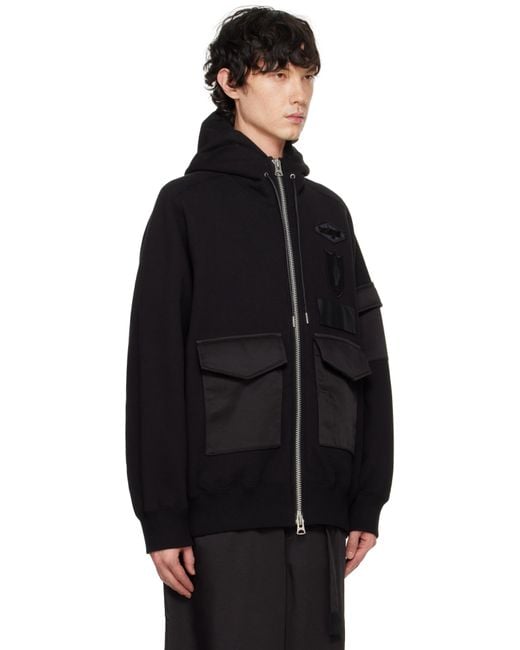 Sacai Spiewak & Gonz Edition Multi Patch Cotton Jersey