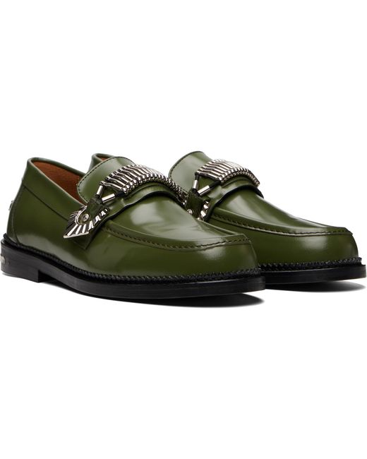 Toga Virilis Green Ssense Exclusive Aj1186 Loafers for men